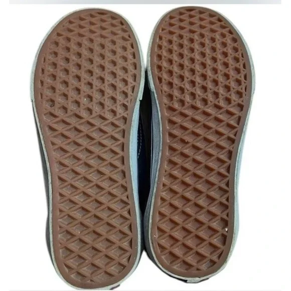 Vans Old Skool Sneakers Teal and White Sz 4 Juniors - Picture 2 of 5